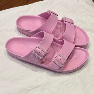 Birkenstock Light Pink Double Strap Sandals